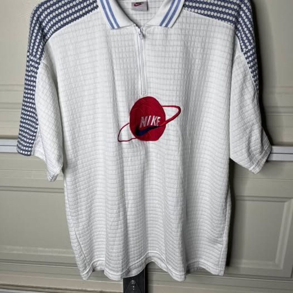 Vintage Nike 1/4 Zip Basketball Polo men XL